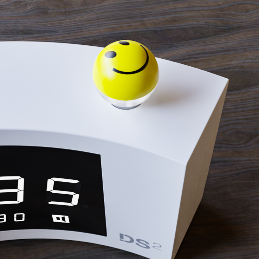 Snooze-Kugel für DS-2-Wecker, Smiley